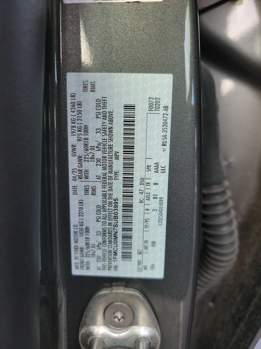 2025 Ford Escape ST-Line FWD