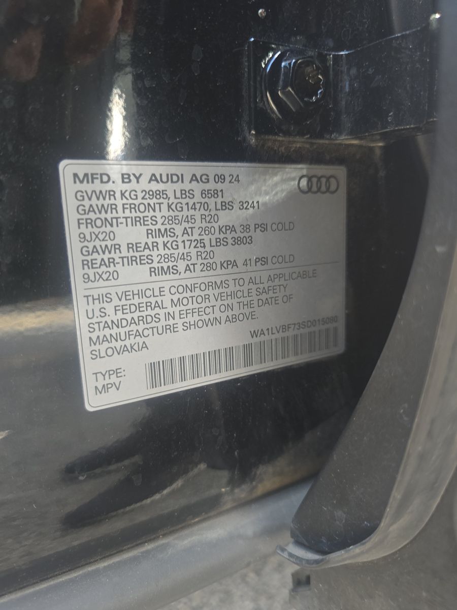 2025 Audi Q7 Premium Plus AWD