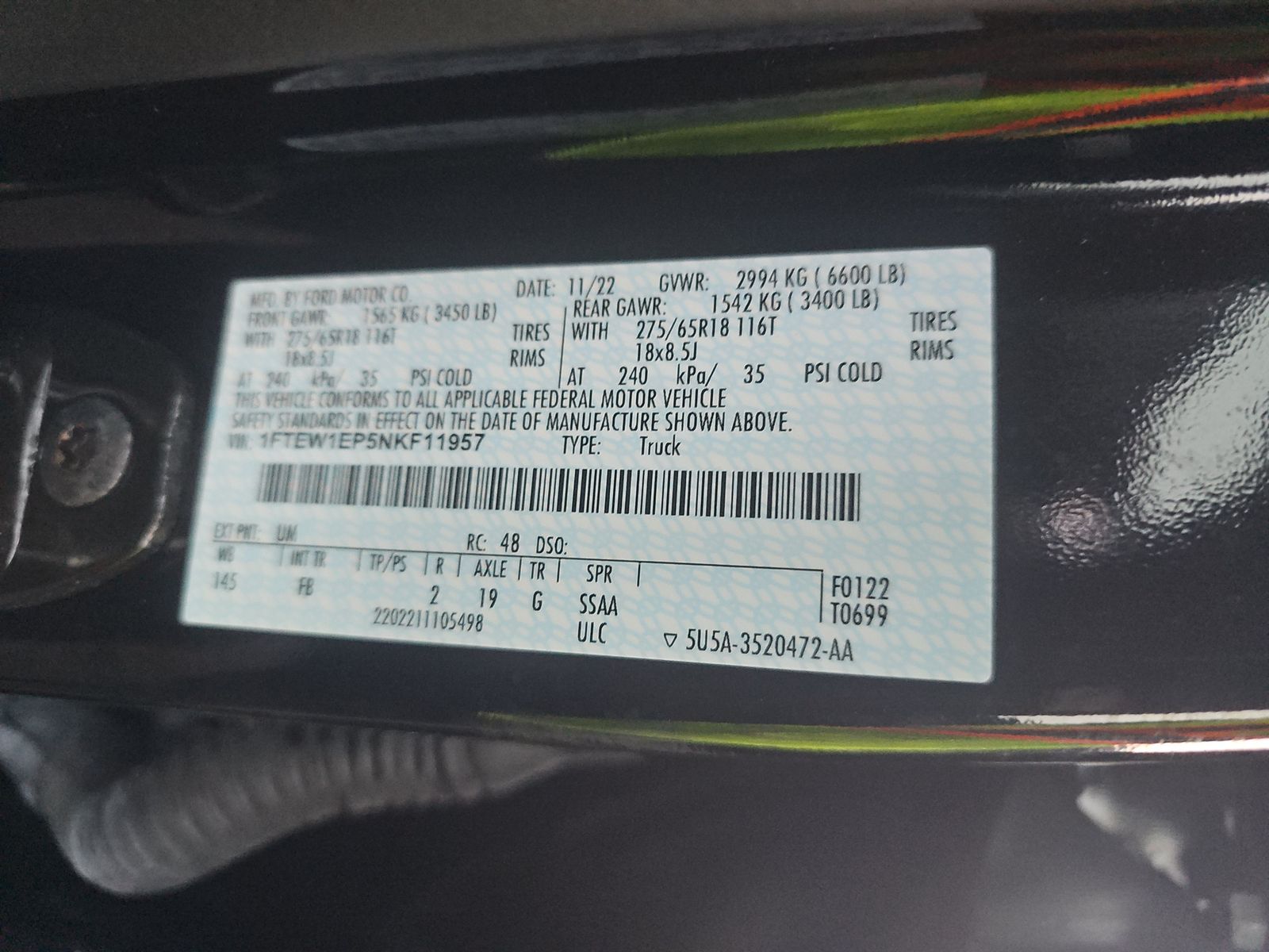 2022 Ford F-150 XLT AWD