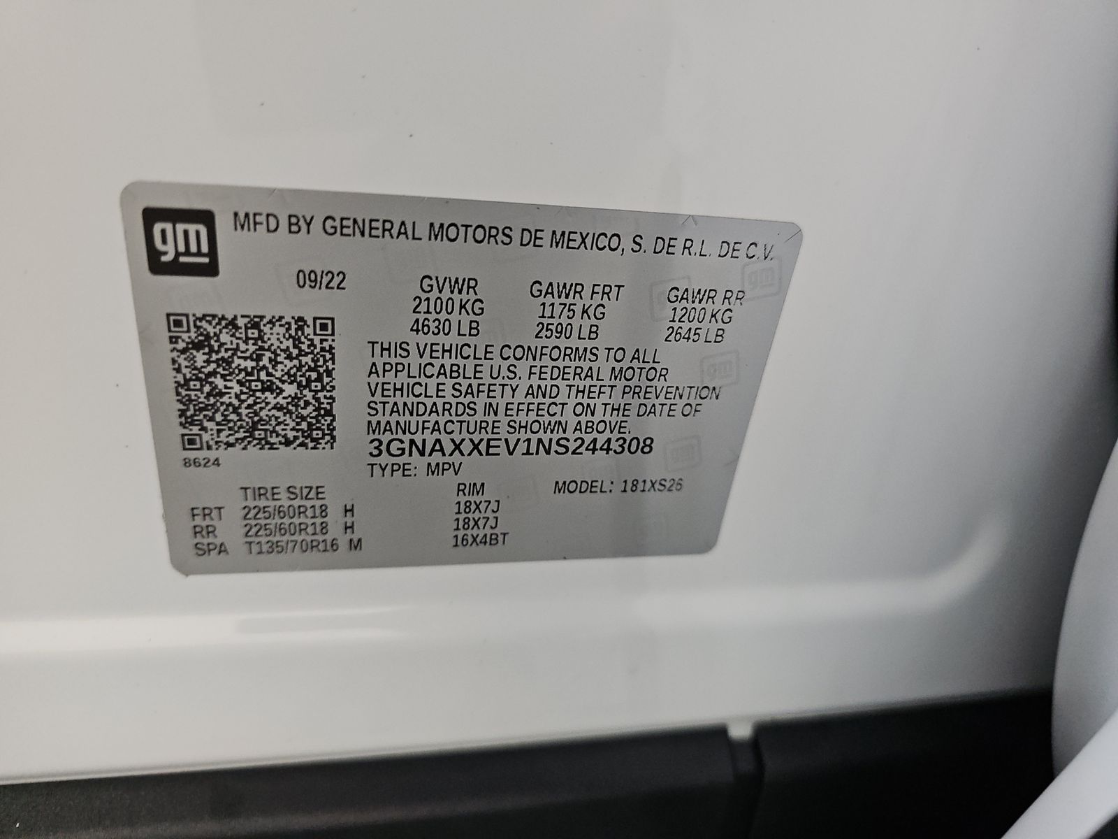 2022 Chevrolet Equinox Premier AWD