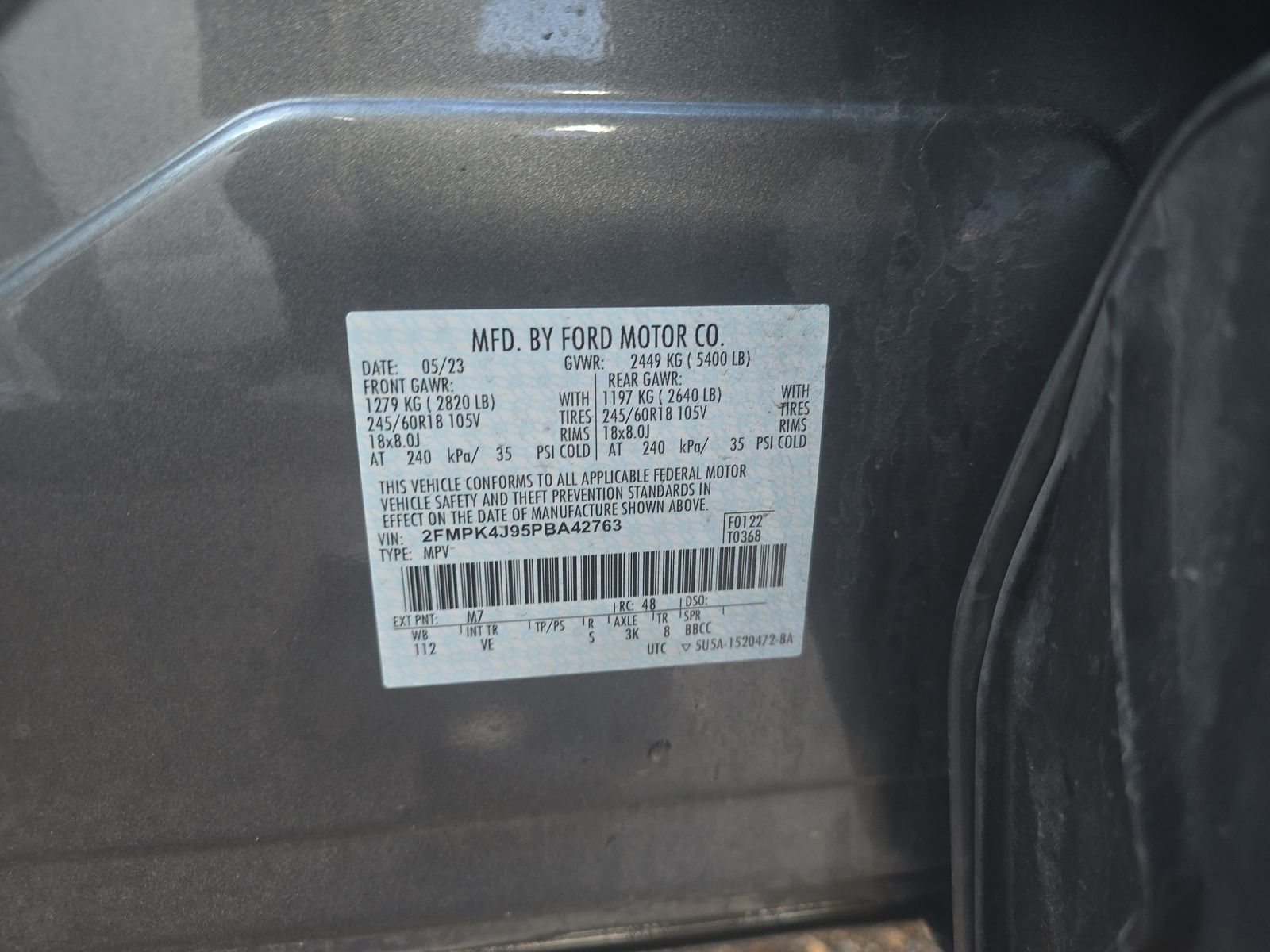 2023 Ford Edge SEL AWD