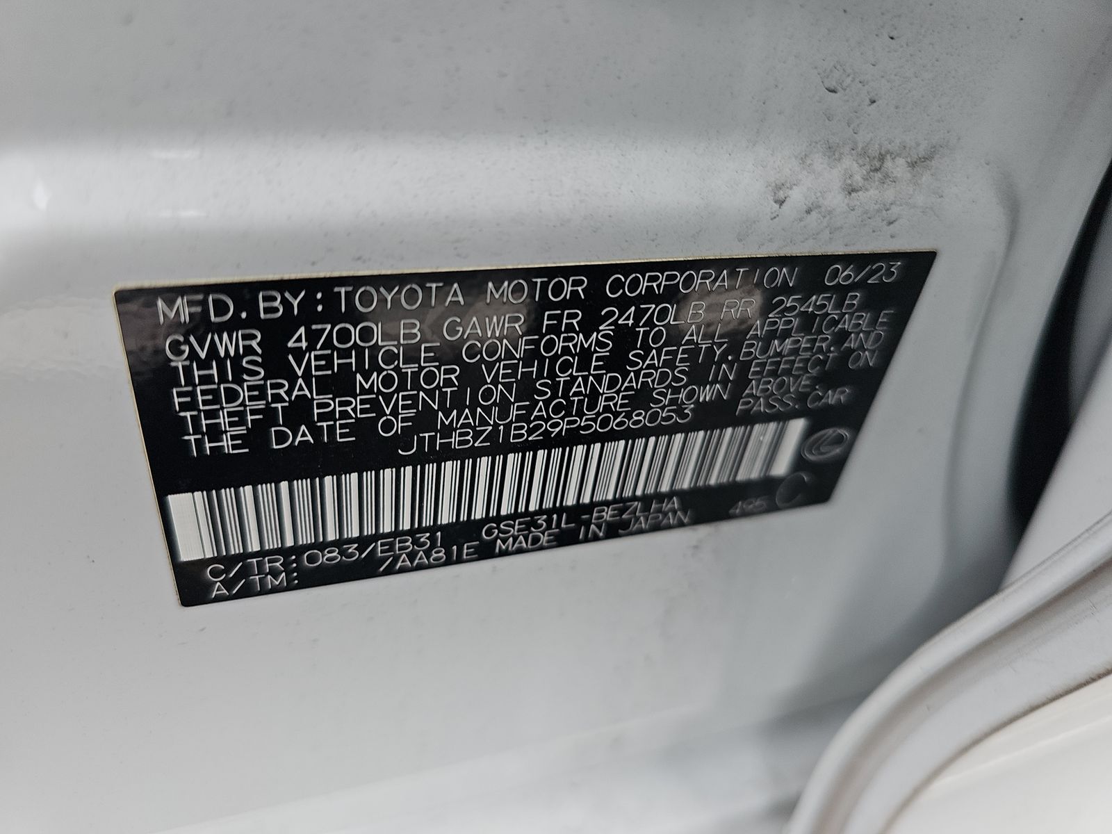 2023 Lexus IS IS 350 F SPORT Design RWD