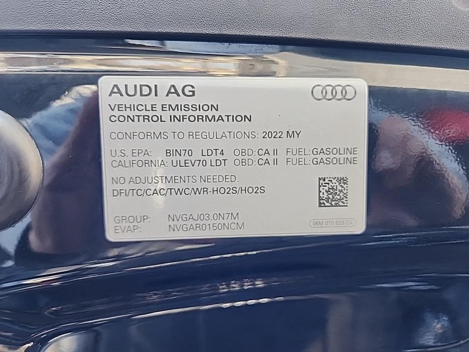 2022 Audi Q8 Premium Plus AWD