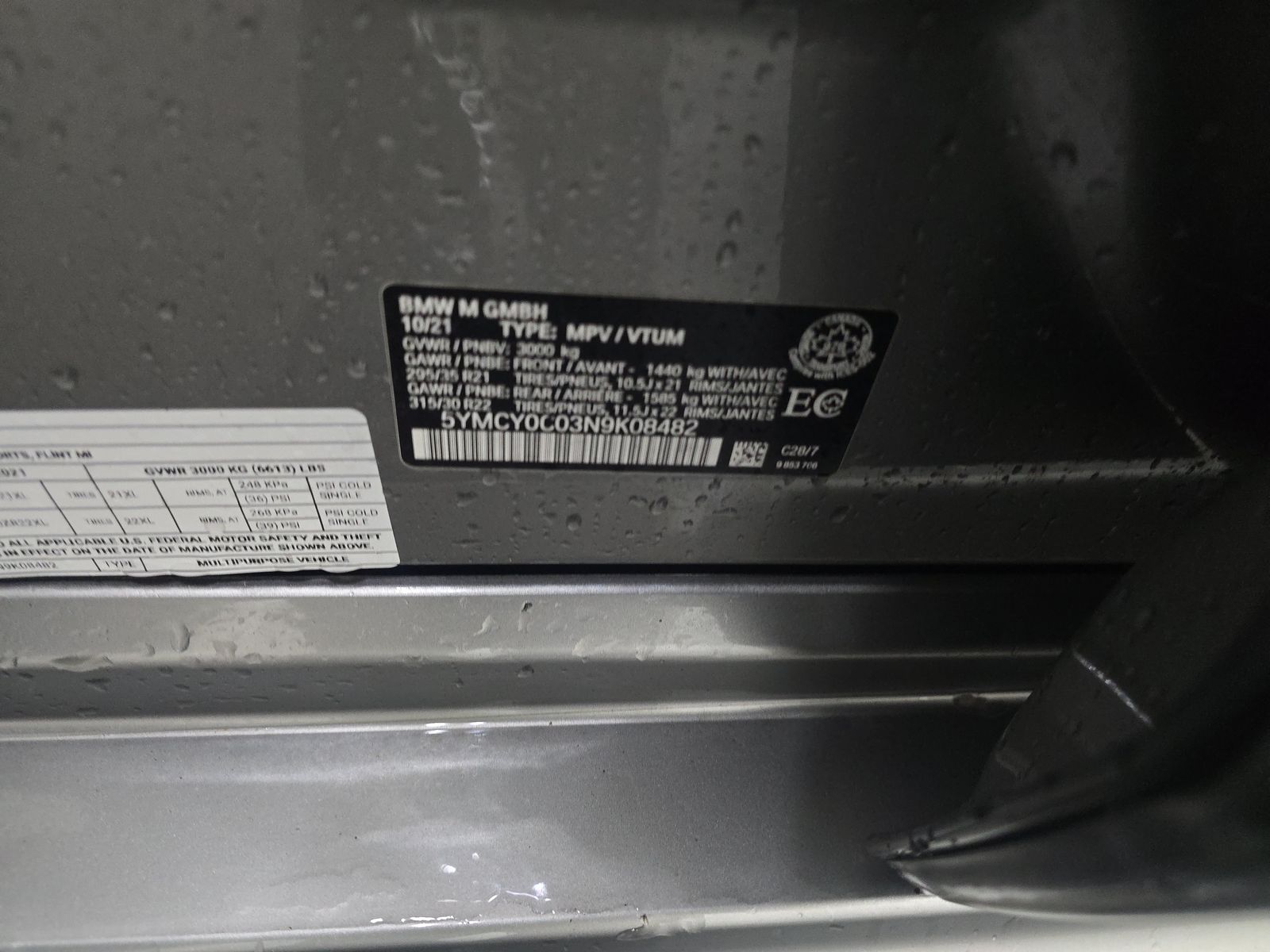 2022 BMW X6 M Competition AWD