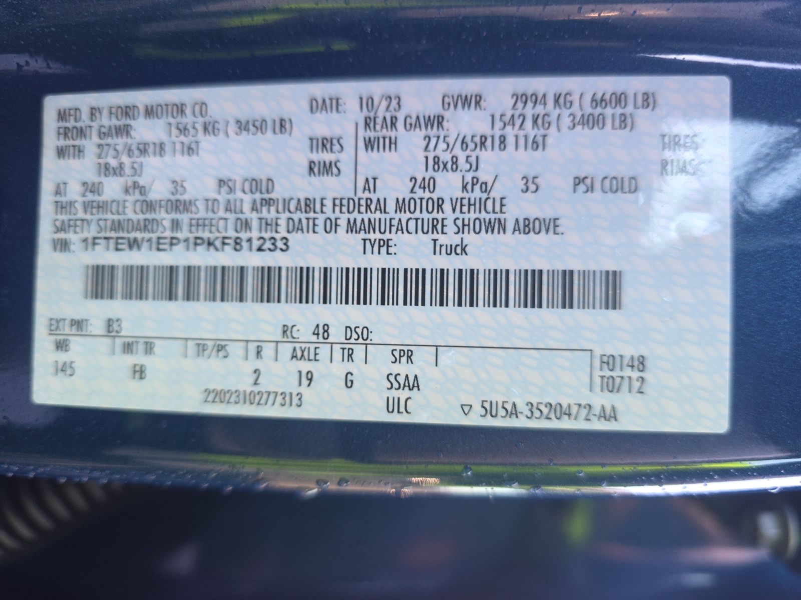 2023 Ford F-150 XLT AWD