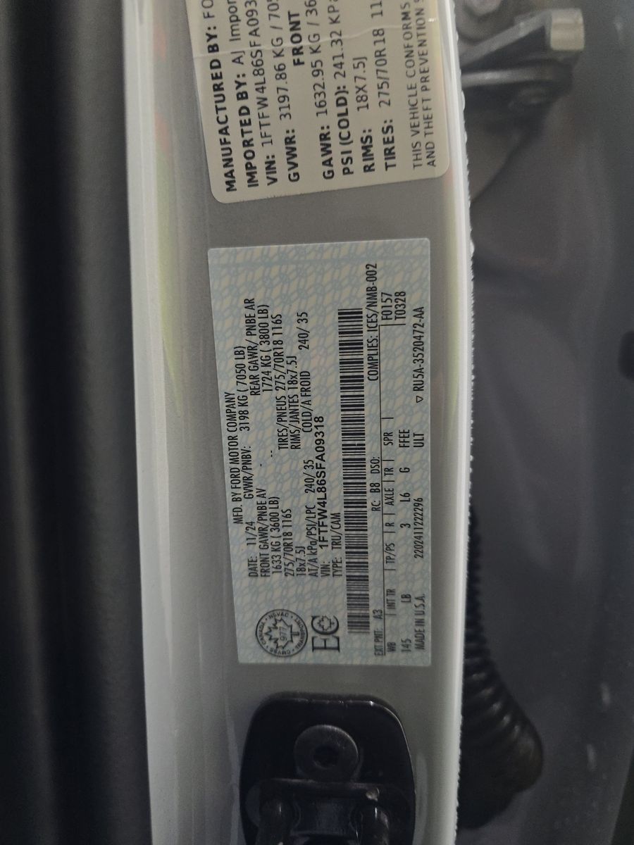 2025 Ford F-150 Tremor AWD