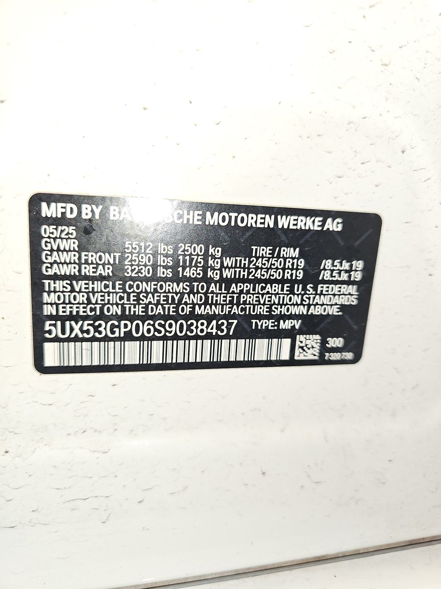 2025 BMW X3 xDrive30i AWD