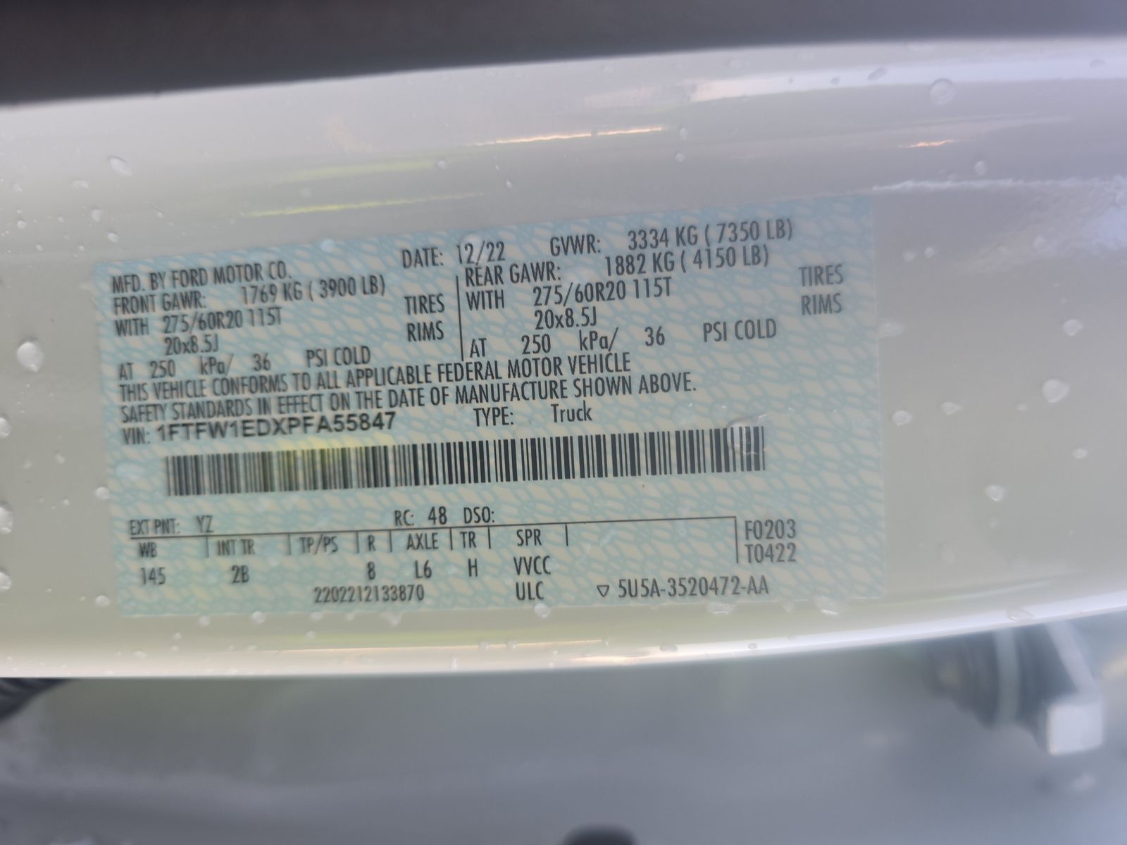 2023 Ford F-150 Hybrid Lariat AWD