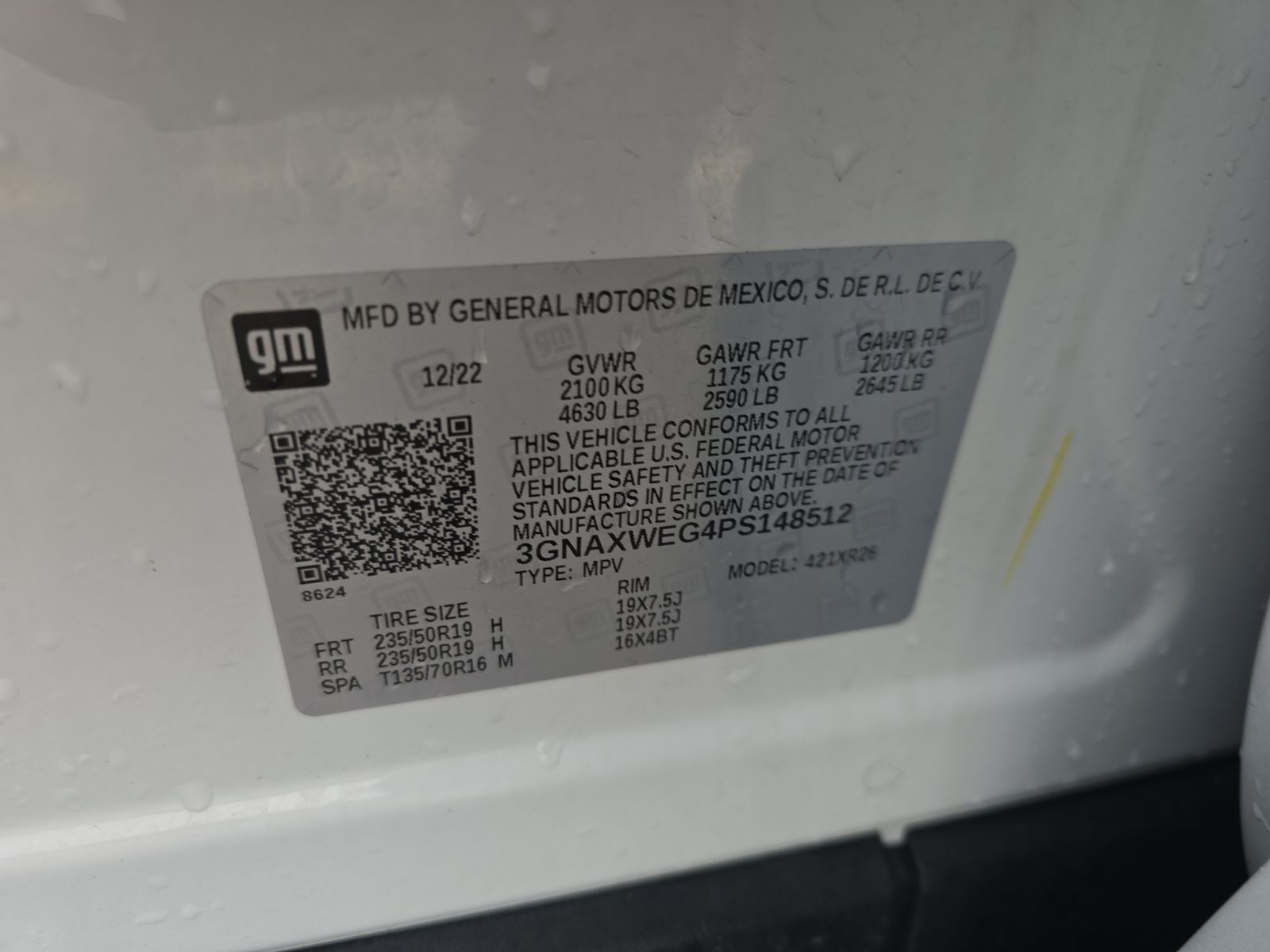 2023 Chevrolet Equinox RS AWD