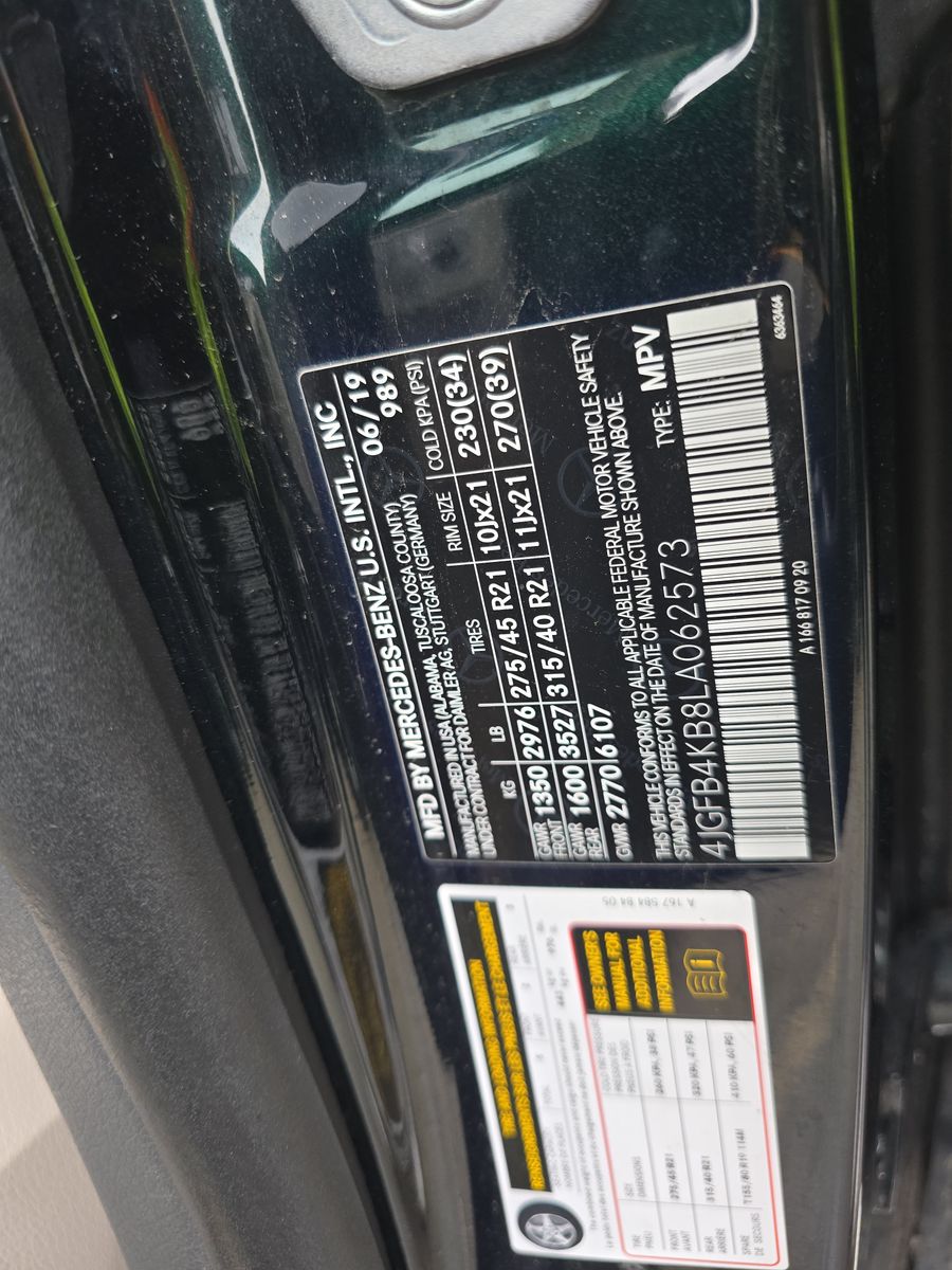 2020 Mercedes-Benz GLE GLE 350 AWD