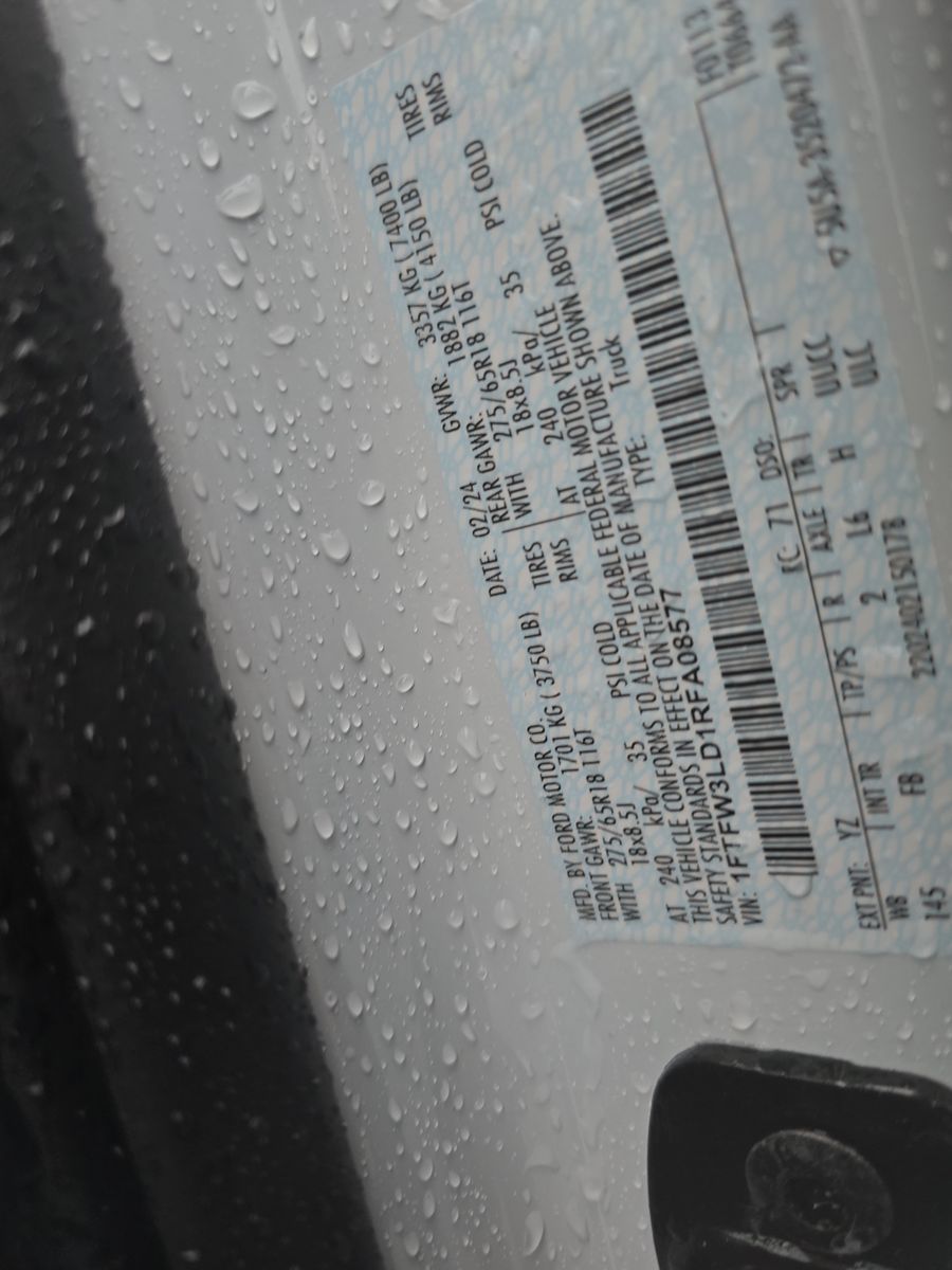 2024 Ford F-150 Hybrid XLT AWD