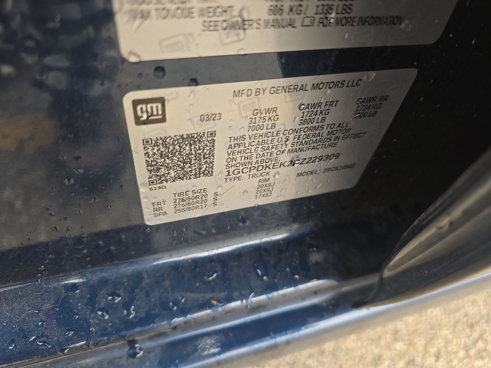 2023 Chevrolet Silverado 1500 LT AWD