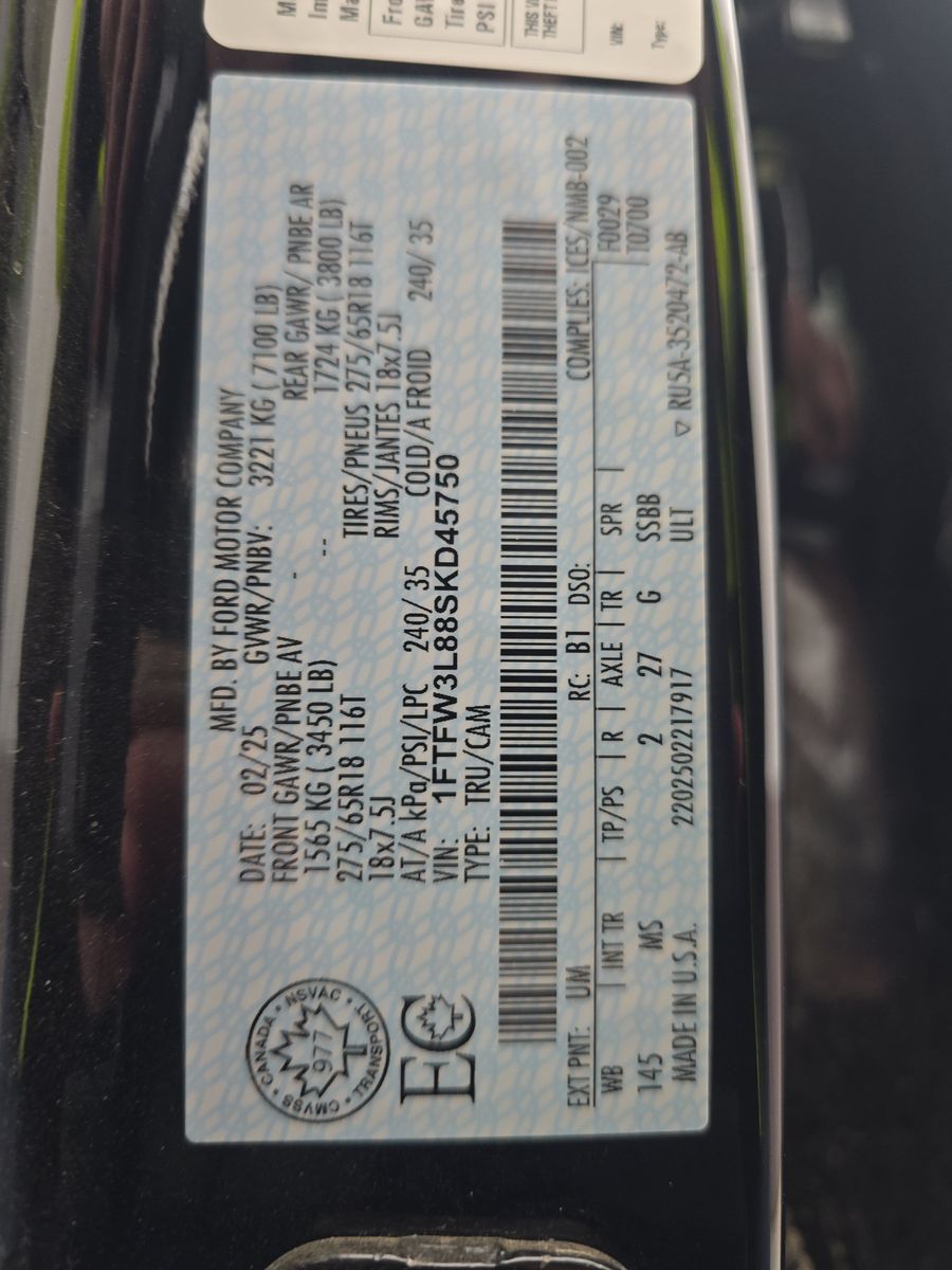 2025 Ford F-150 XLT AWD