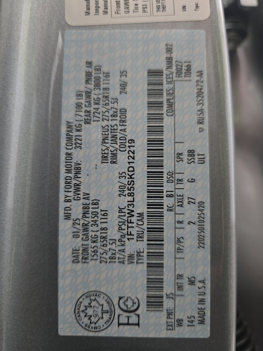 2025 Ford F-150 XLT AWD