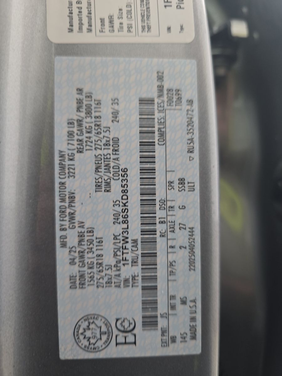 2025 Ford F-150 XLT AWD