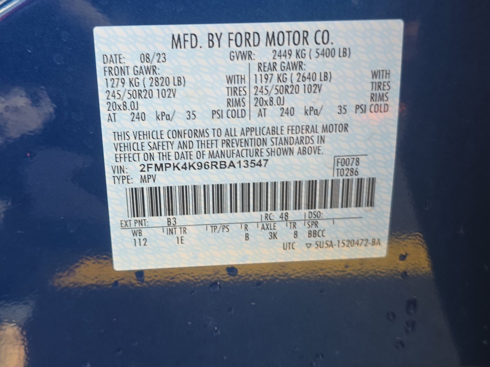 2024 Ford Edge Titanium AWD