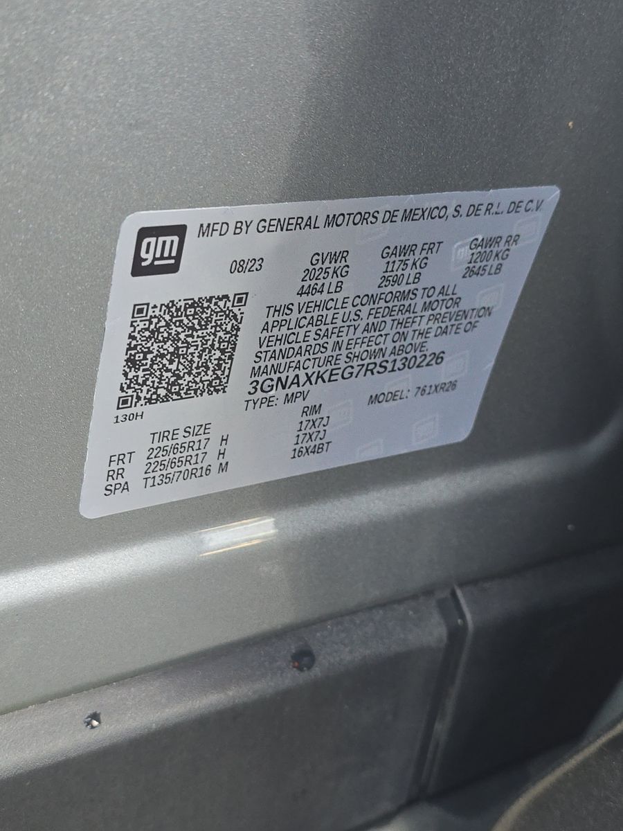 2024 Chevrolet Equinox LT FWD