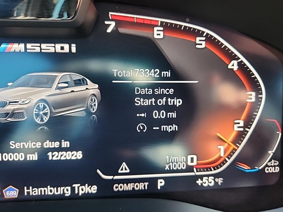 2022 BMW 5 Series M550i xDrive AWD