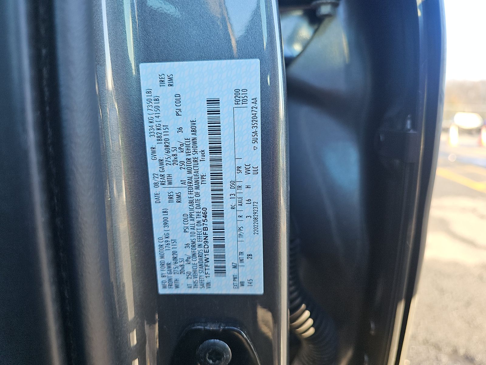 2022 Ford F-150 Hybrid Lariat AWD