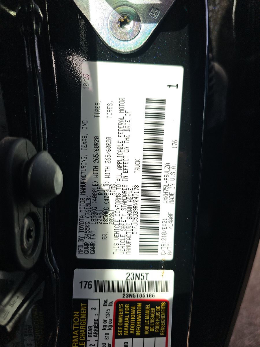 2024 Toyota Tundra Hybrid Limited AWD