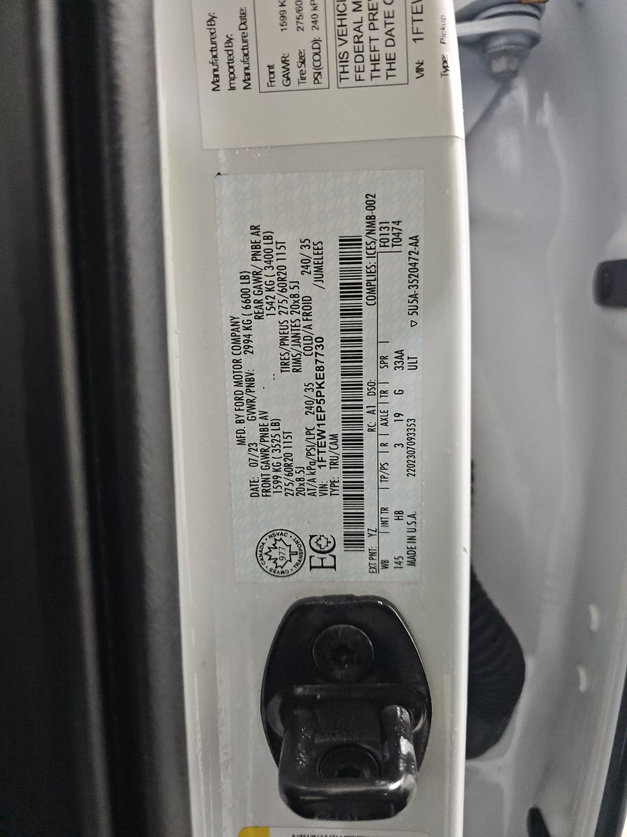 2023 Ford F-150 Lariat AWD