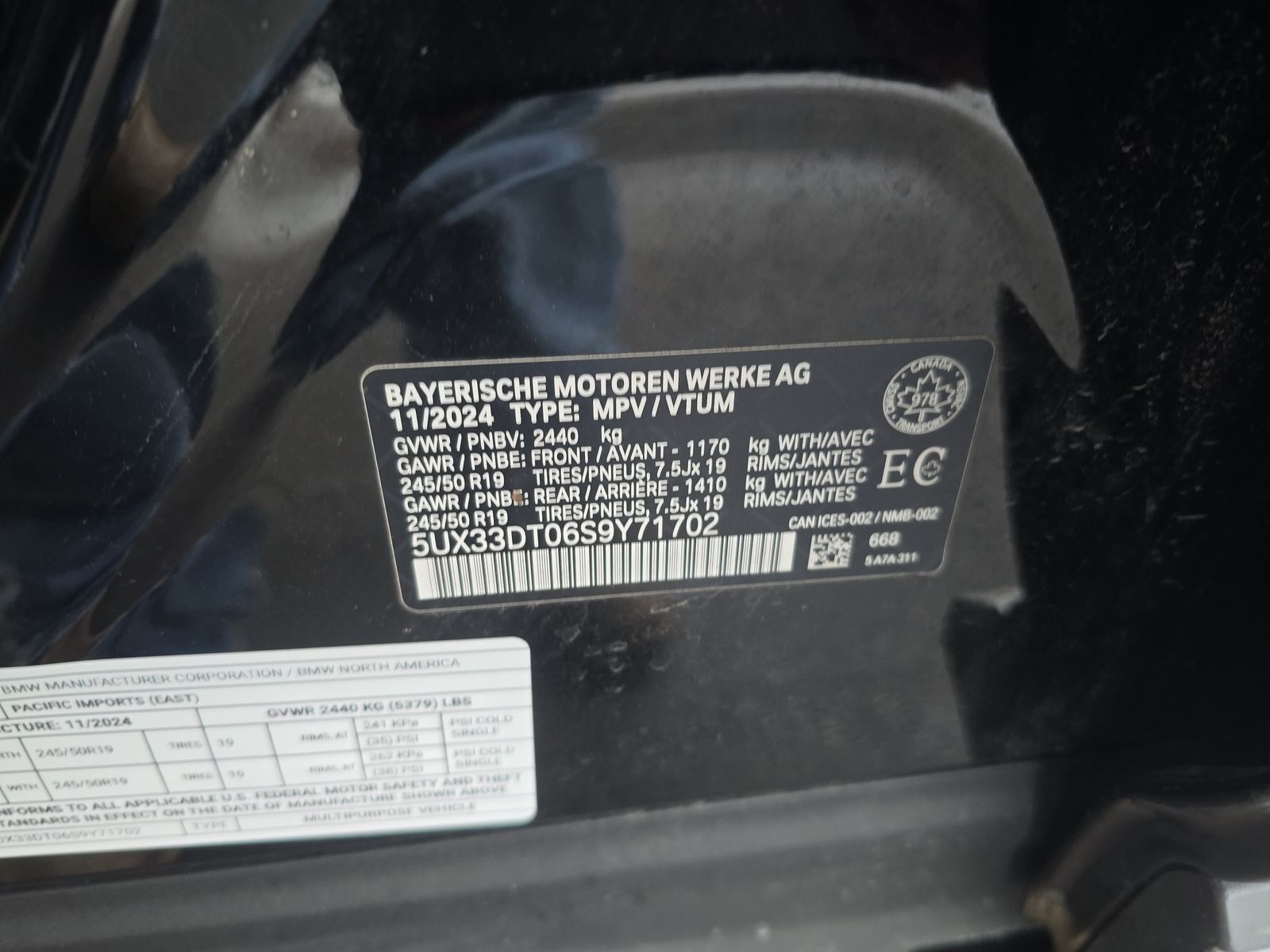 2025 BMW X4 xDrive30i AWD