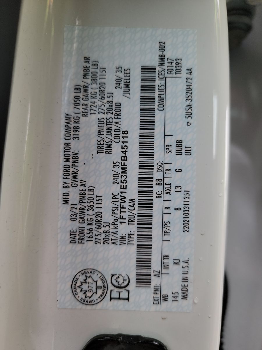 2021 Ford F-150 King Ranch AWD