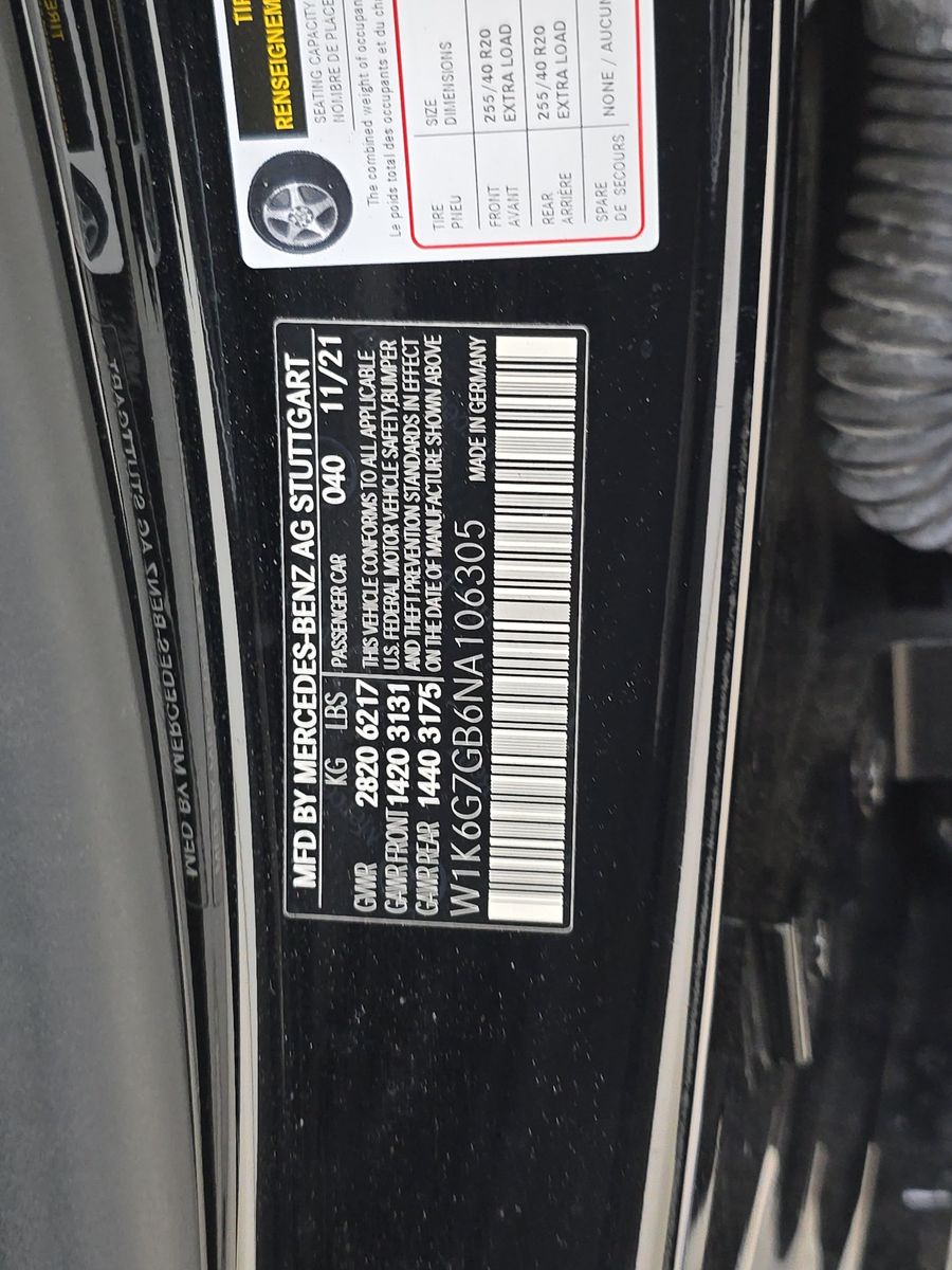 2022 Mercedes-Benz S-Class S 580 AWD