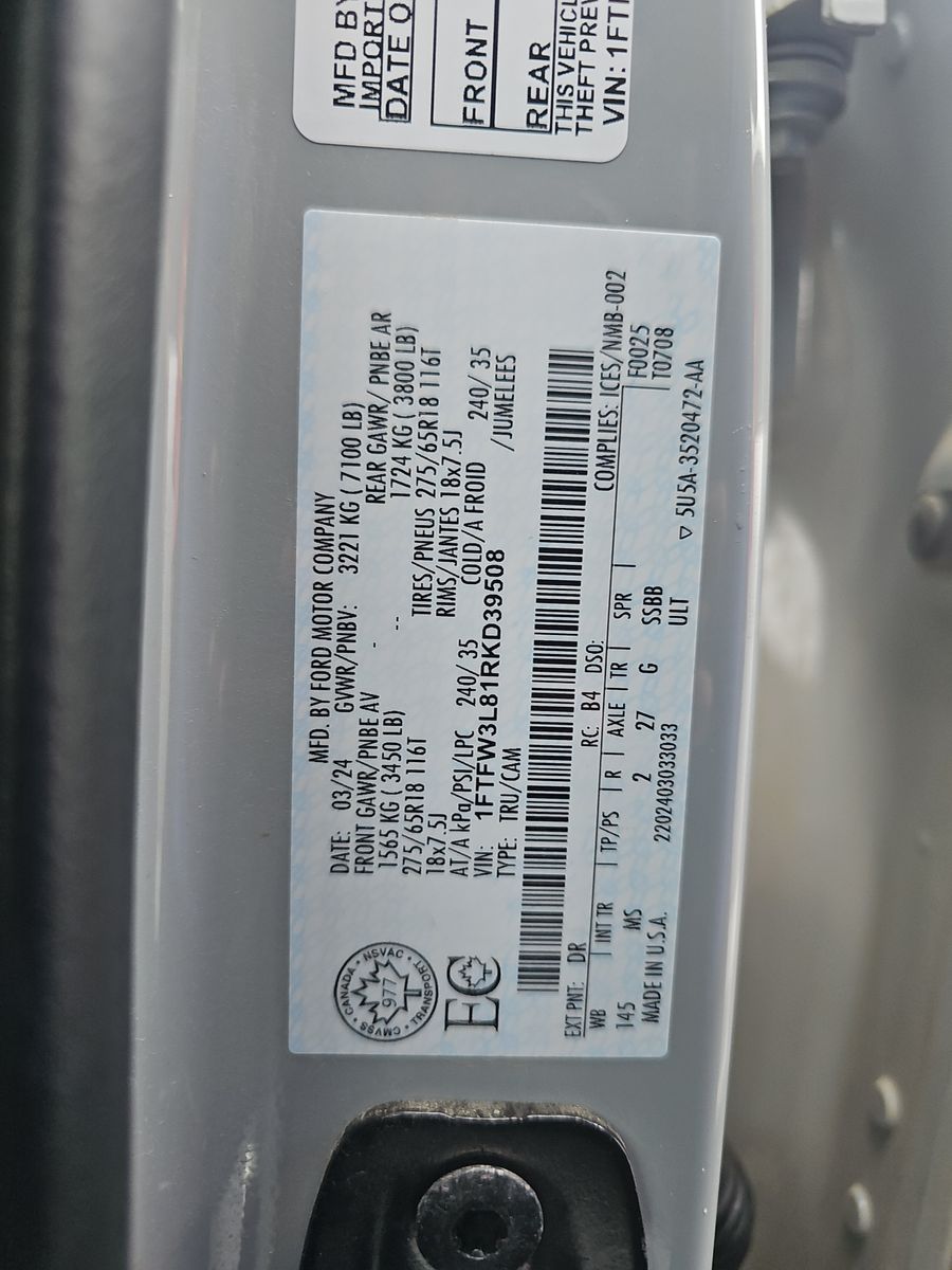 2024 Ford F-150 XLT AWD