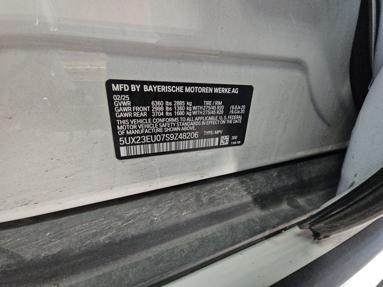 2025 BMW X5 xDrive40i AWD