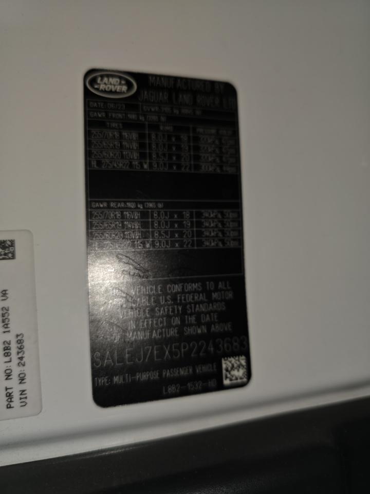 2023 Land Rover Defender 110 30th Anniversary Edition AWD