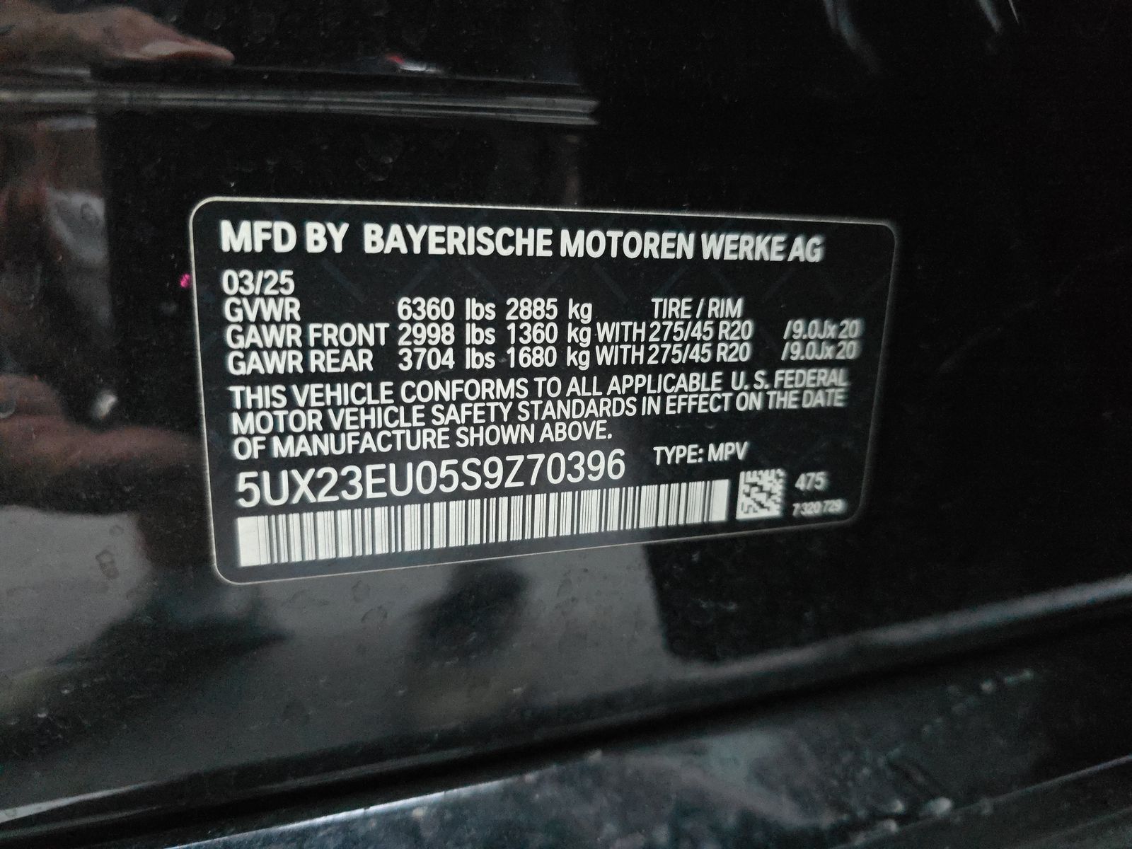 2025 BMW X5 xDrive40i AWD