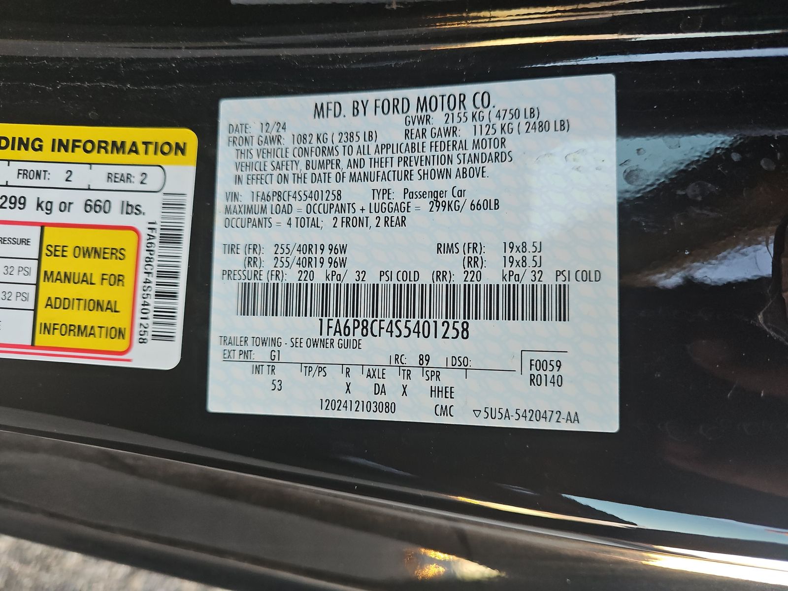 2025 Ford Mustang GT Premium RWD