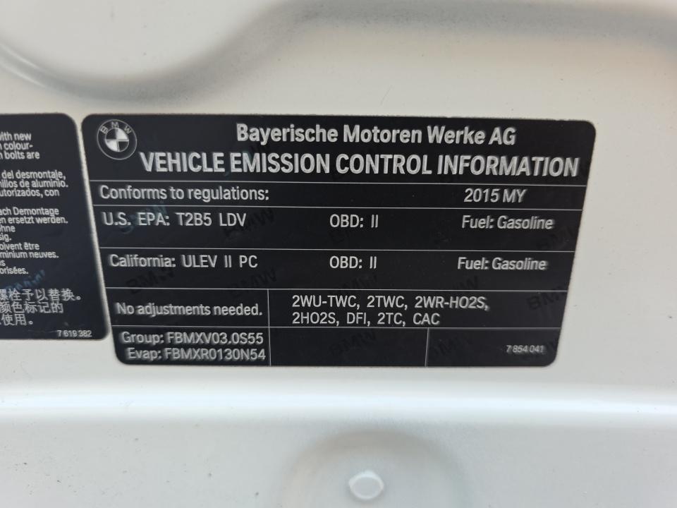 2015 BMW M3 Base RWD
