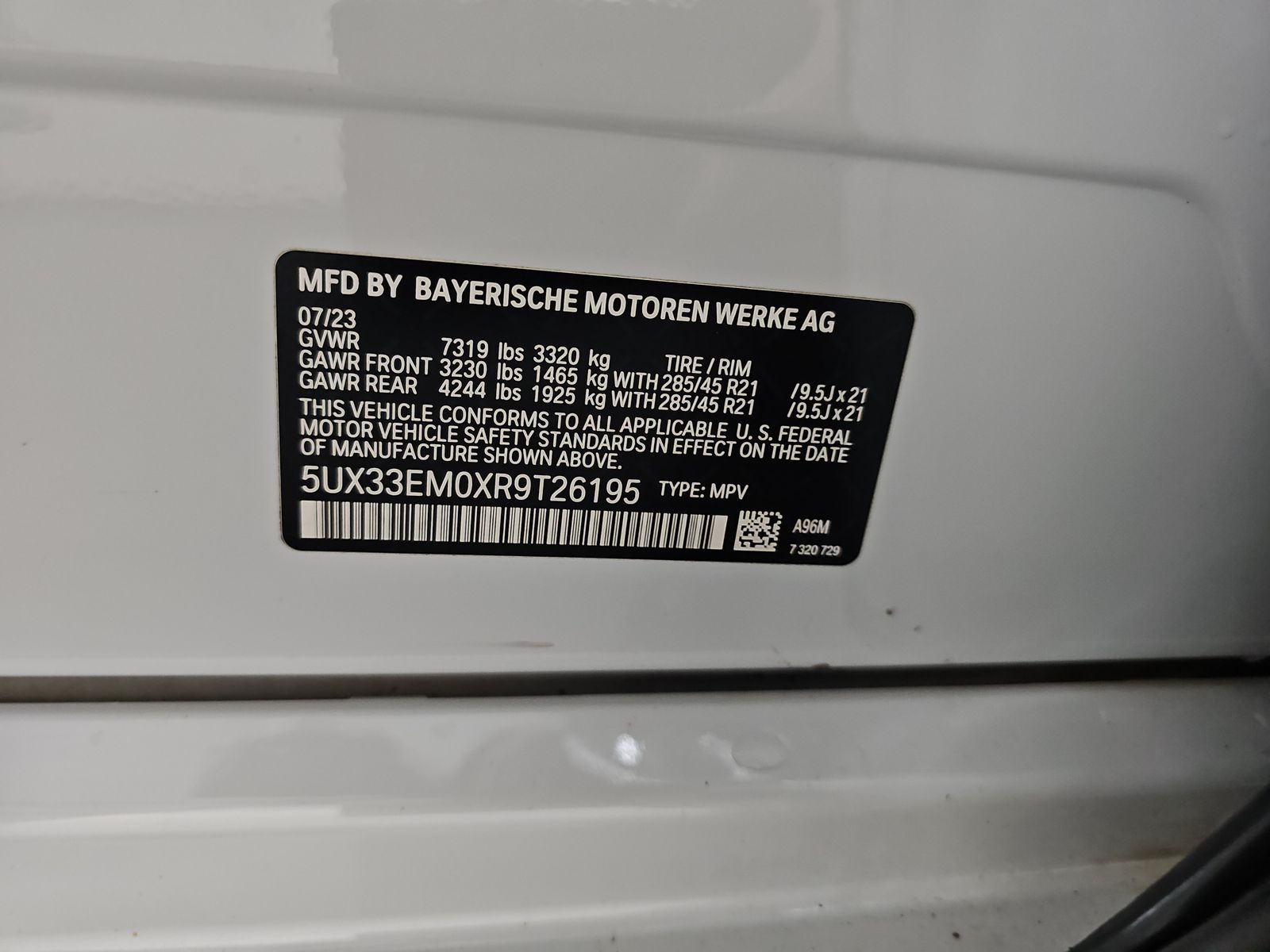 2024 BMW X7 M60i AWD