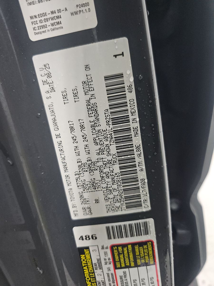 2025 Toyota Tacoma SR RWD