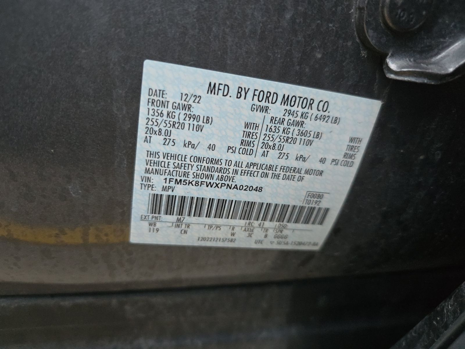 2023 Ford Explorer Hybrid Limited AWD