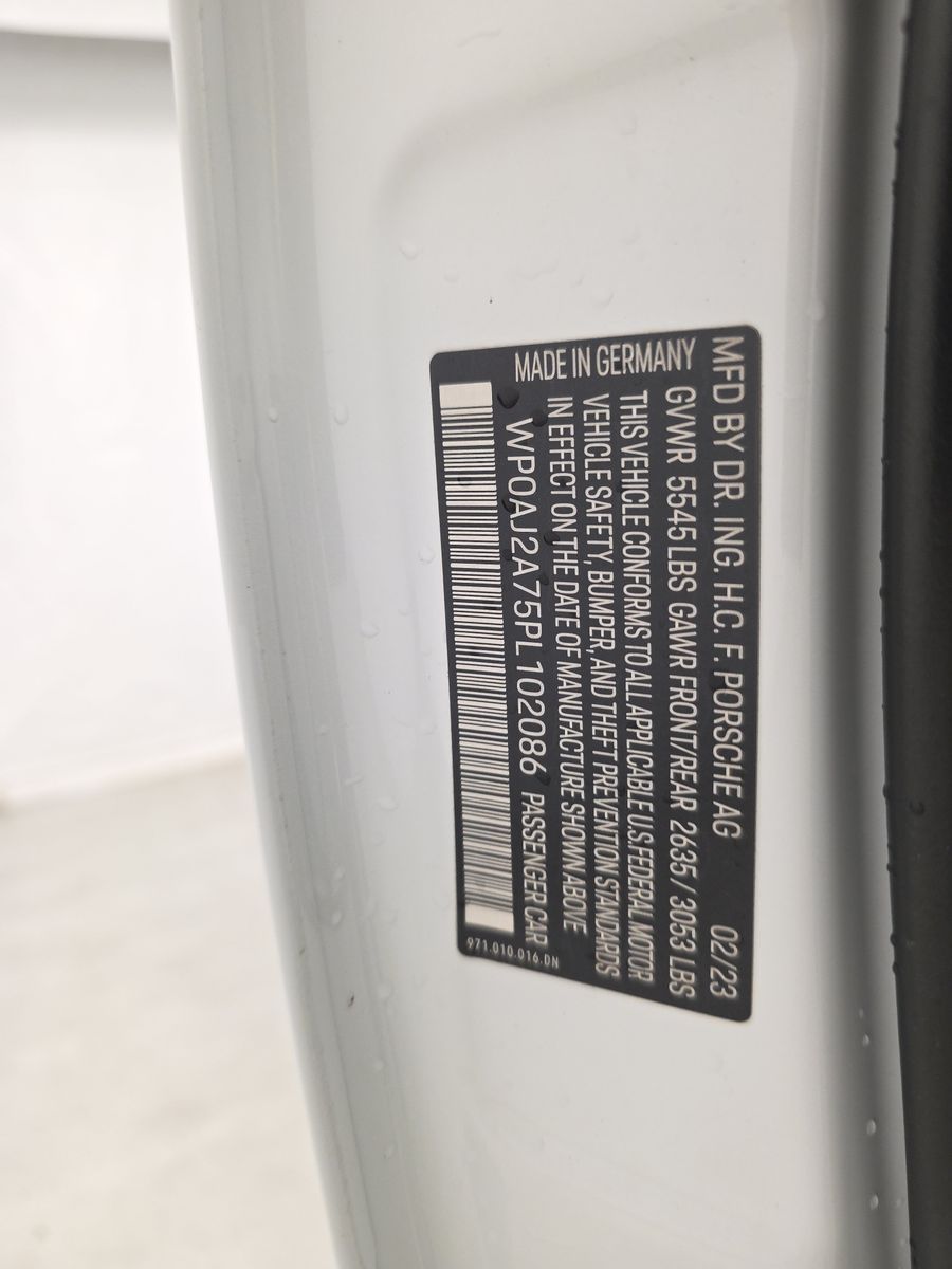 2023 Porsche Panamera Platinum Edition RWD