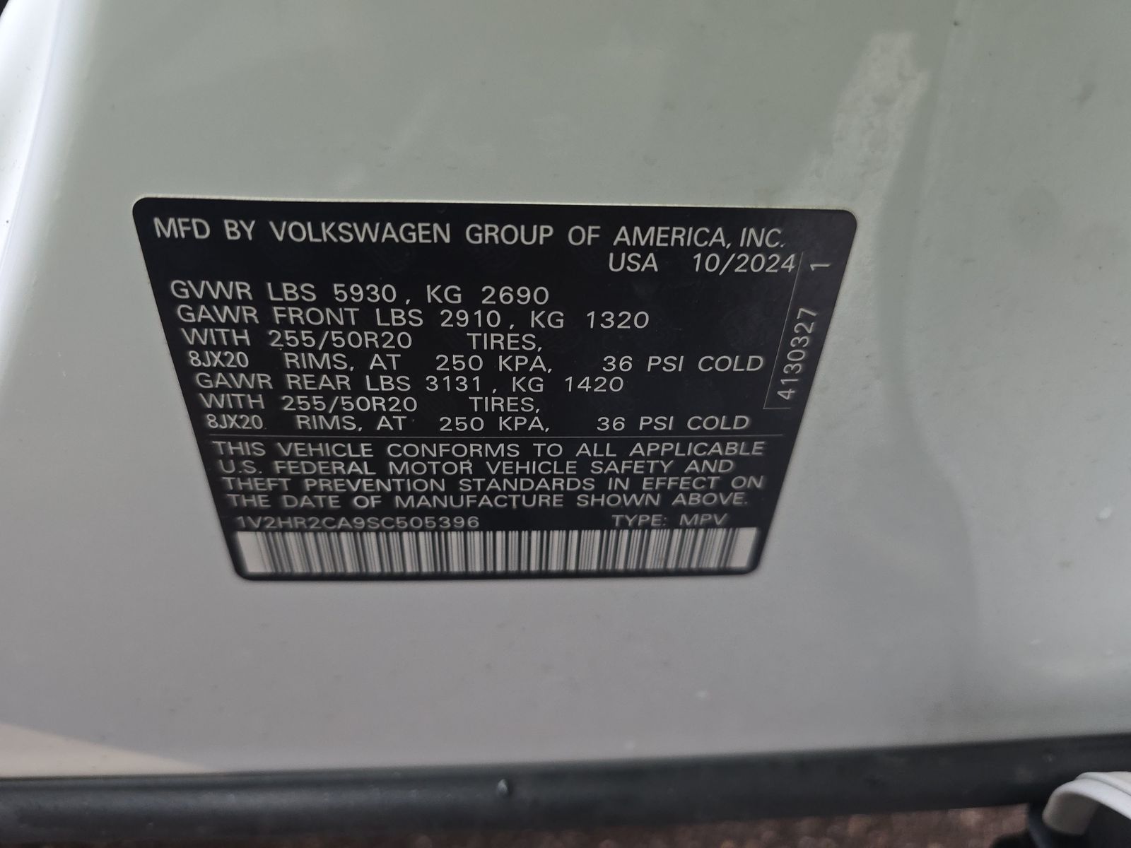 2025 Volkswagen Atlas 2.0T SE AWD