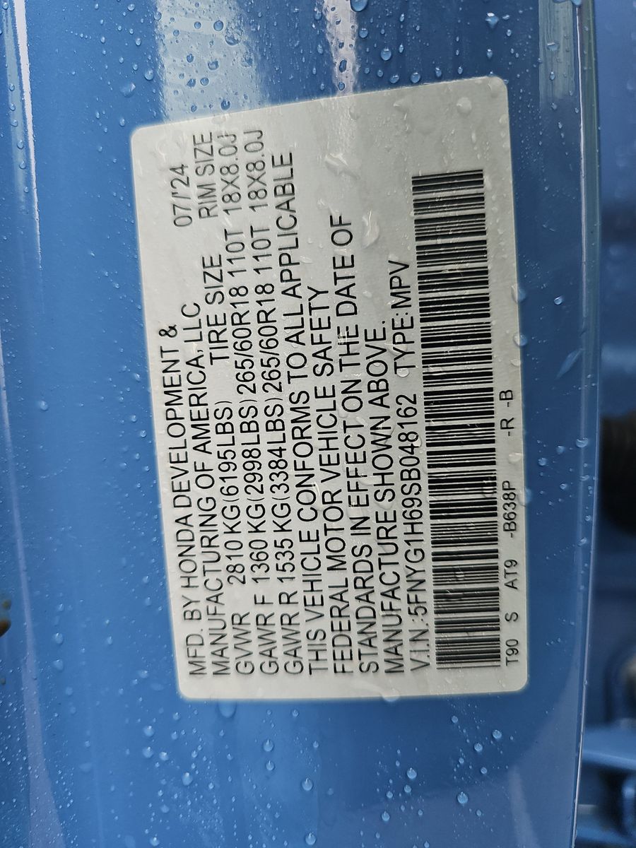 2025 Honda Pilot TrailSport AWD