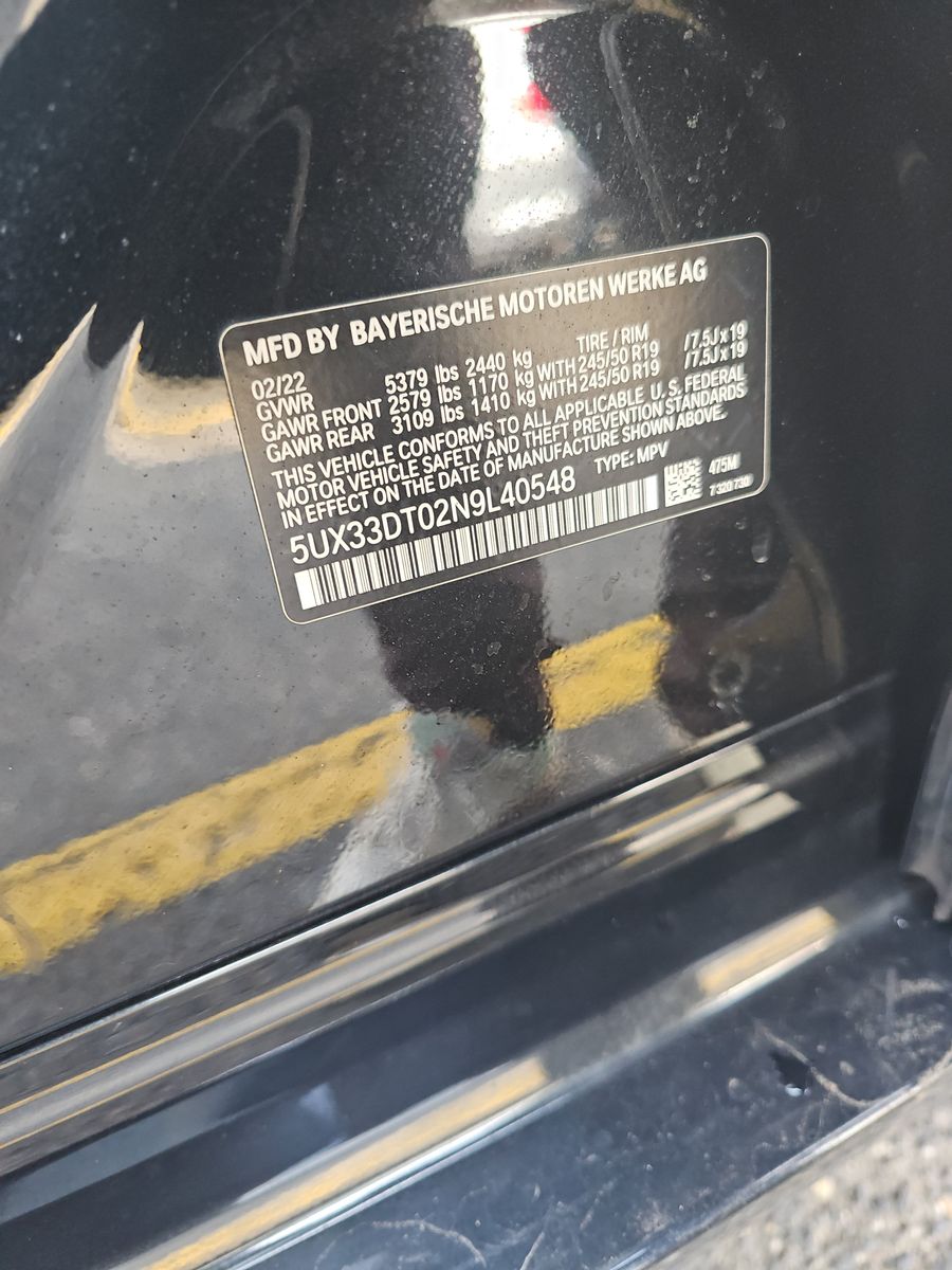 2022 BMW X4 xDrive30i AWD