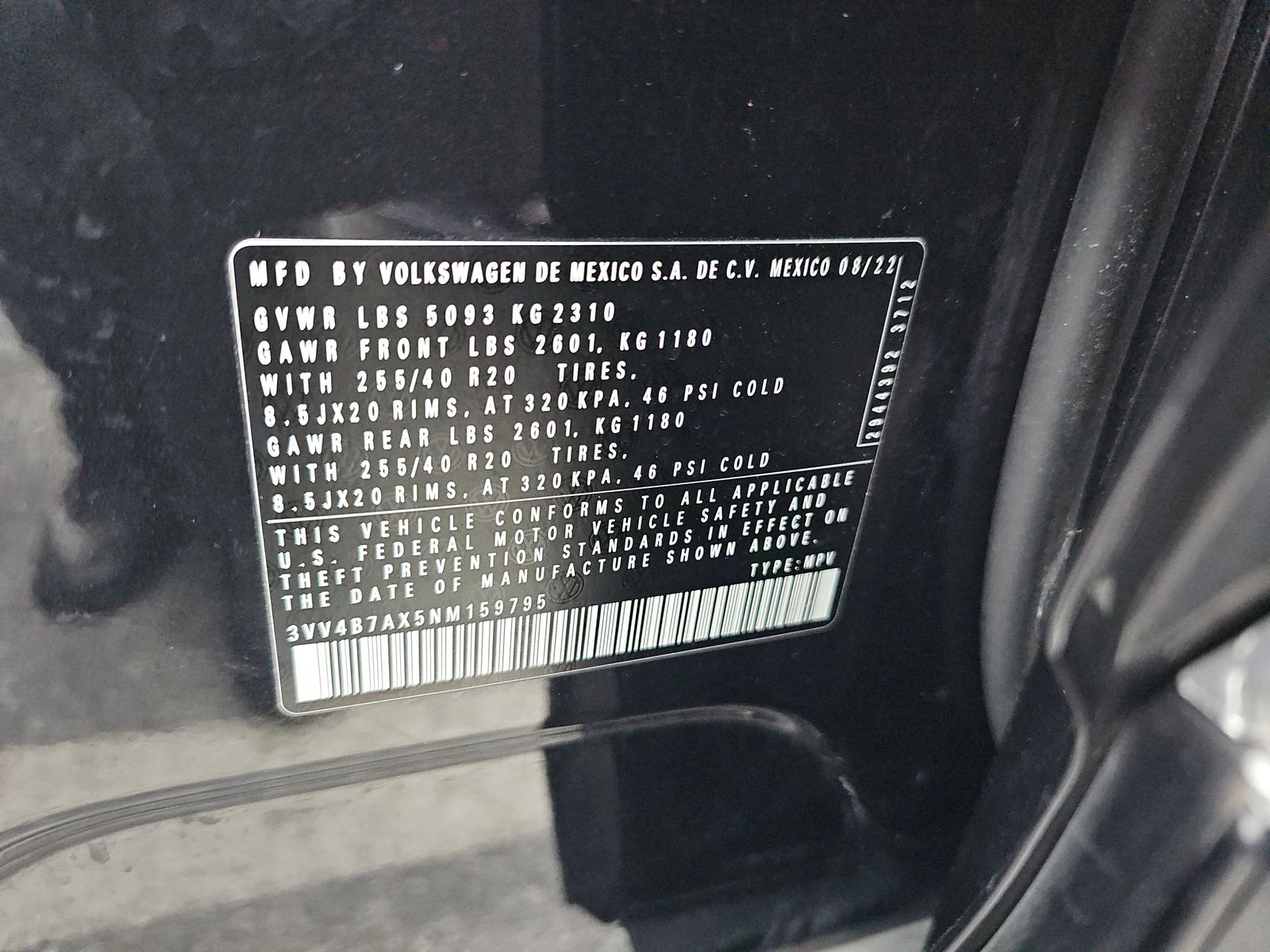 2022 Volkswagen Tiguan 2.0T SEL R-Line AWD