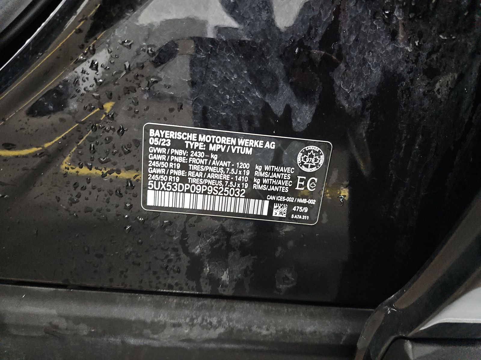 2023 BMW X3 xDrive30i AWD