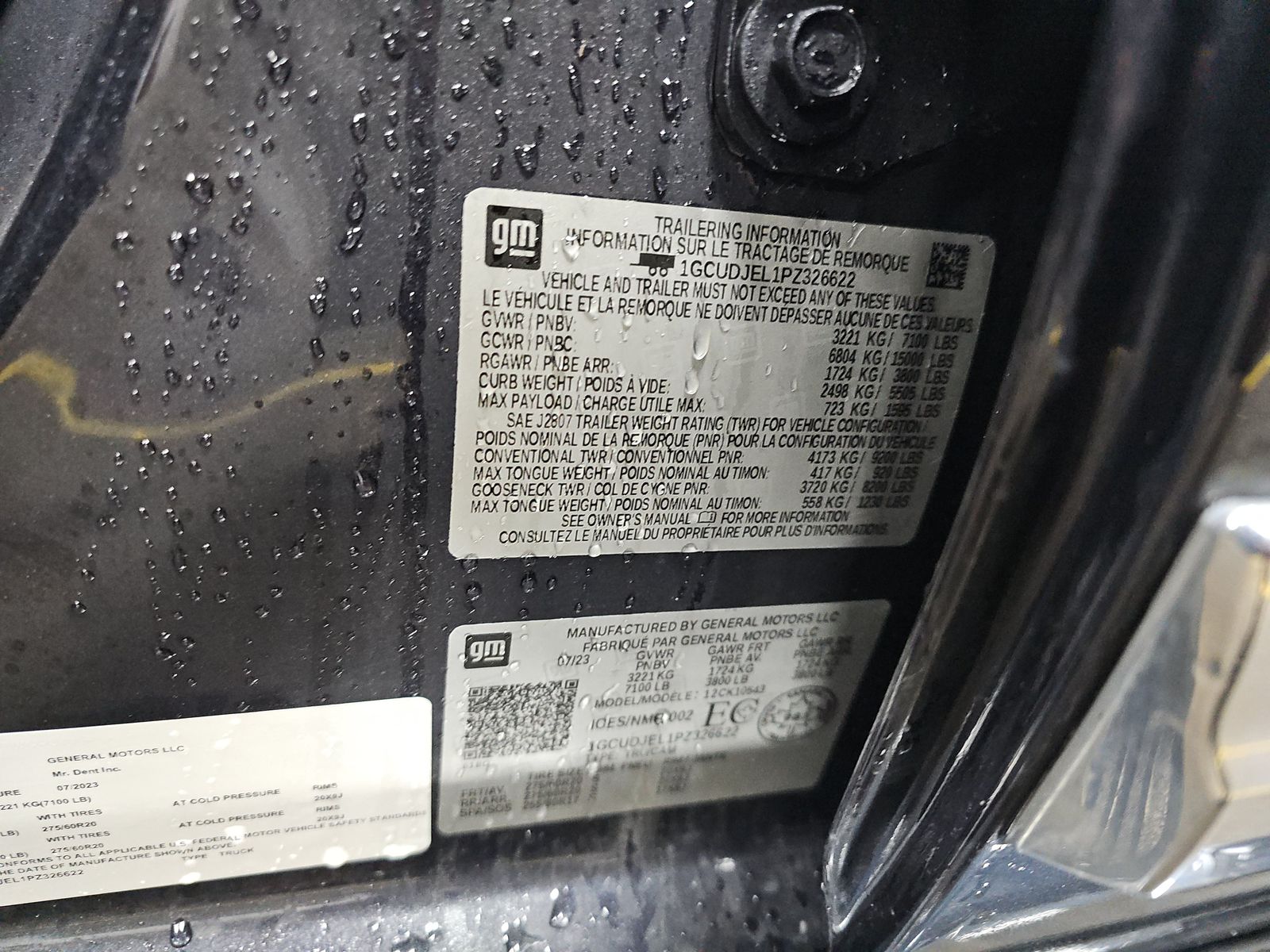 2023 Chevrolet Silverado 1500 High Country AWD