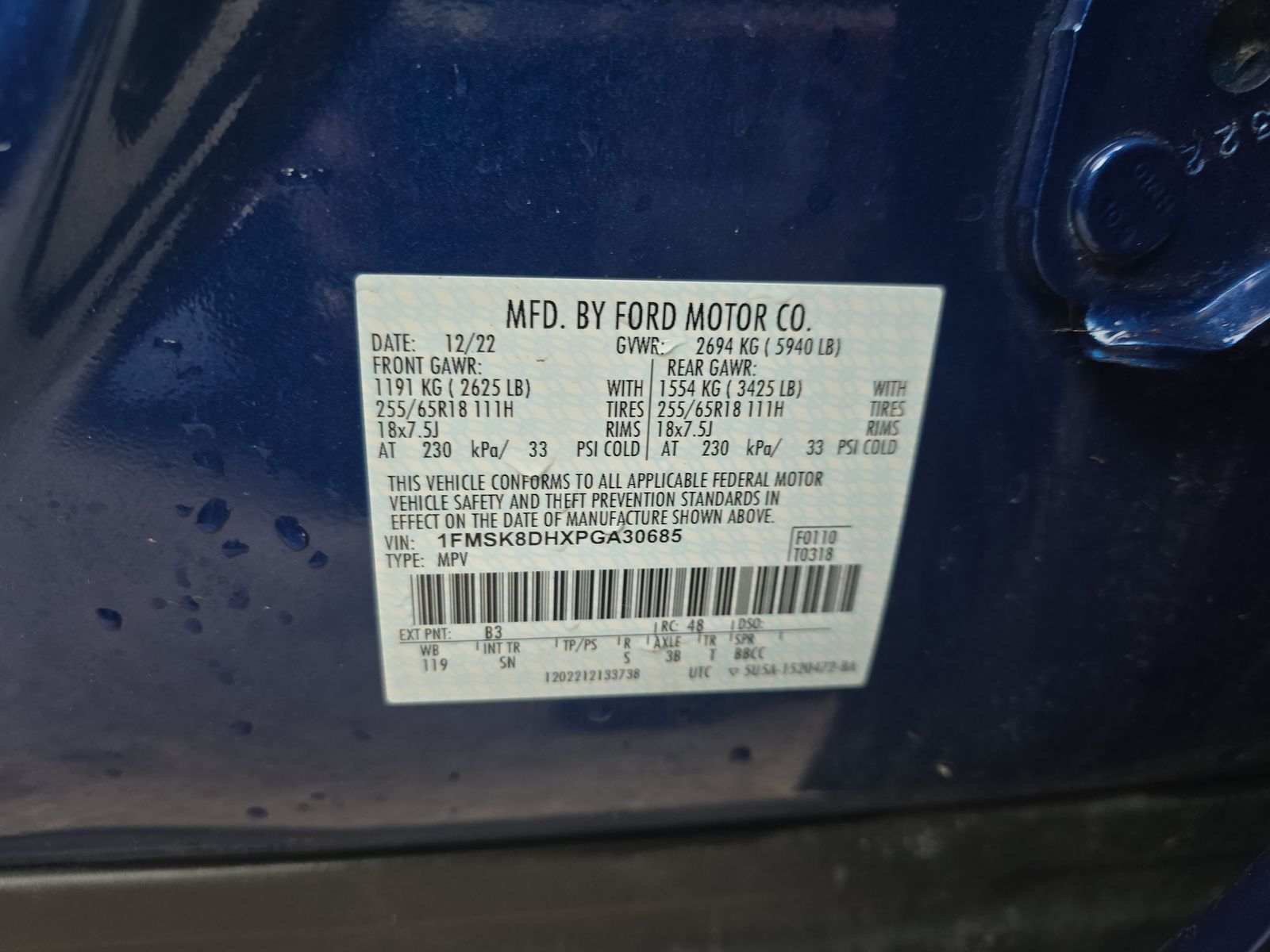 2023 Ford Explorer XLT AWD