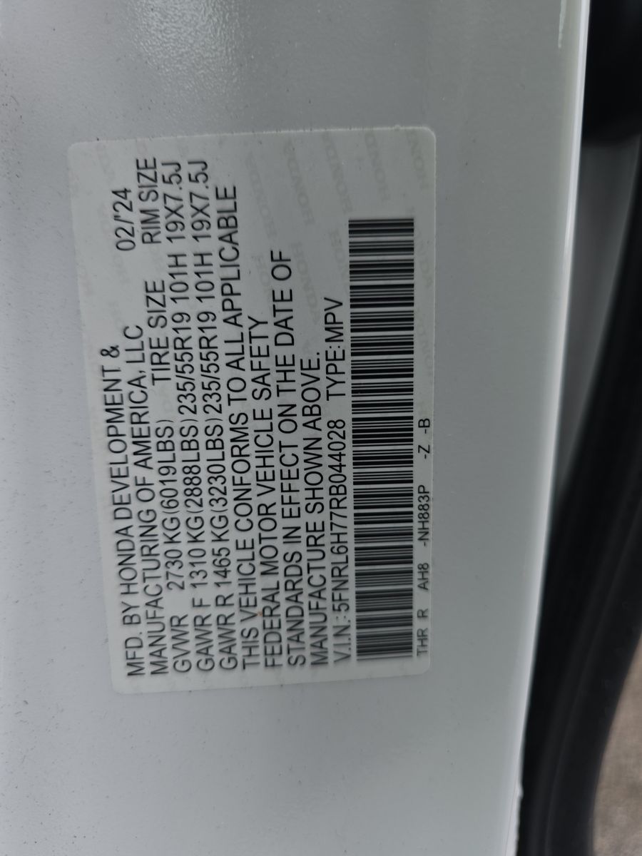 2024 Honda Odyssey Sport FWD