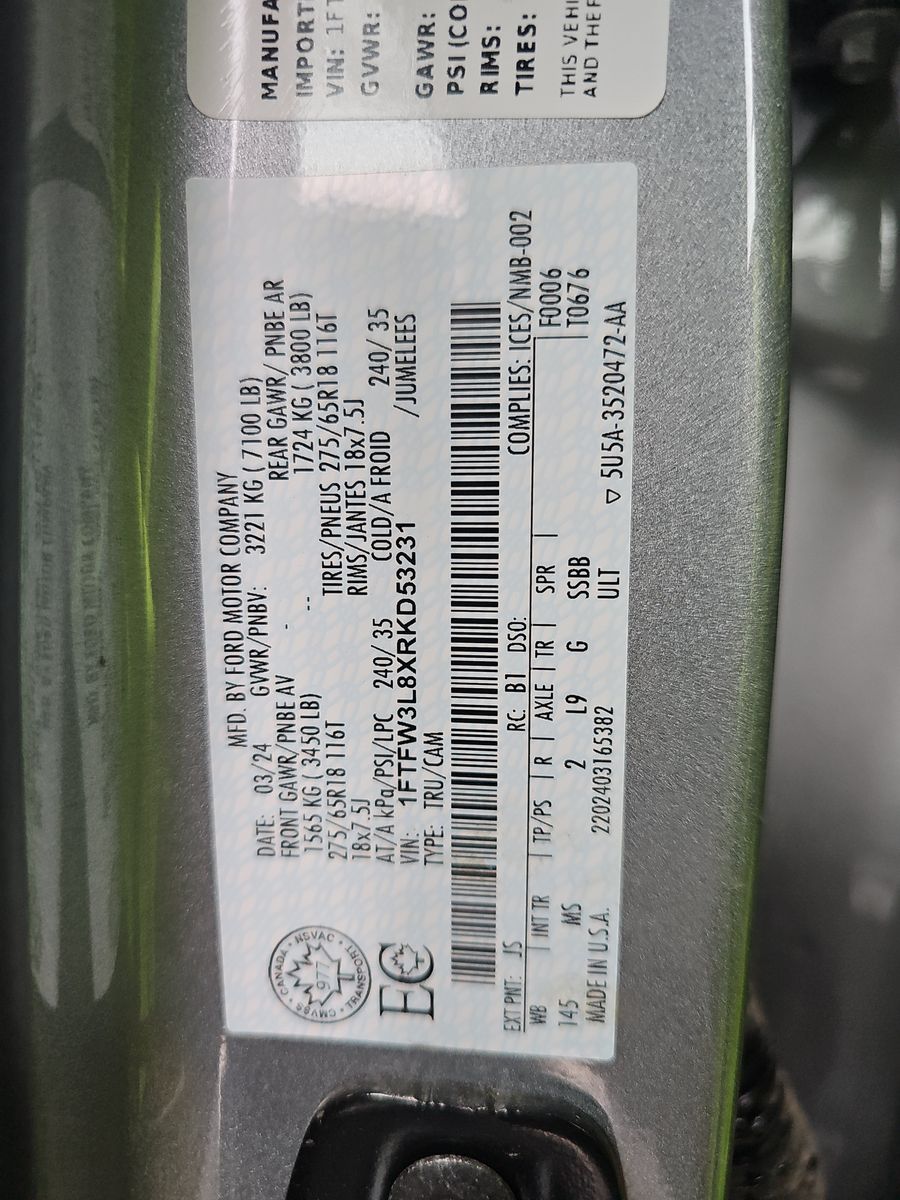 2024 Ford F-150 XLT AWD