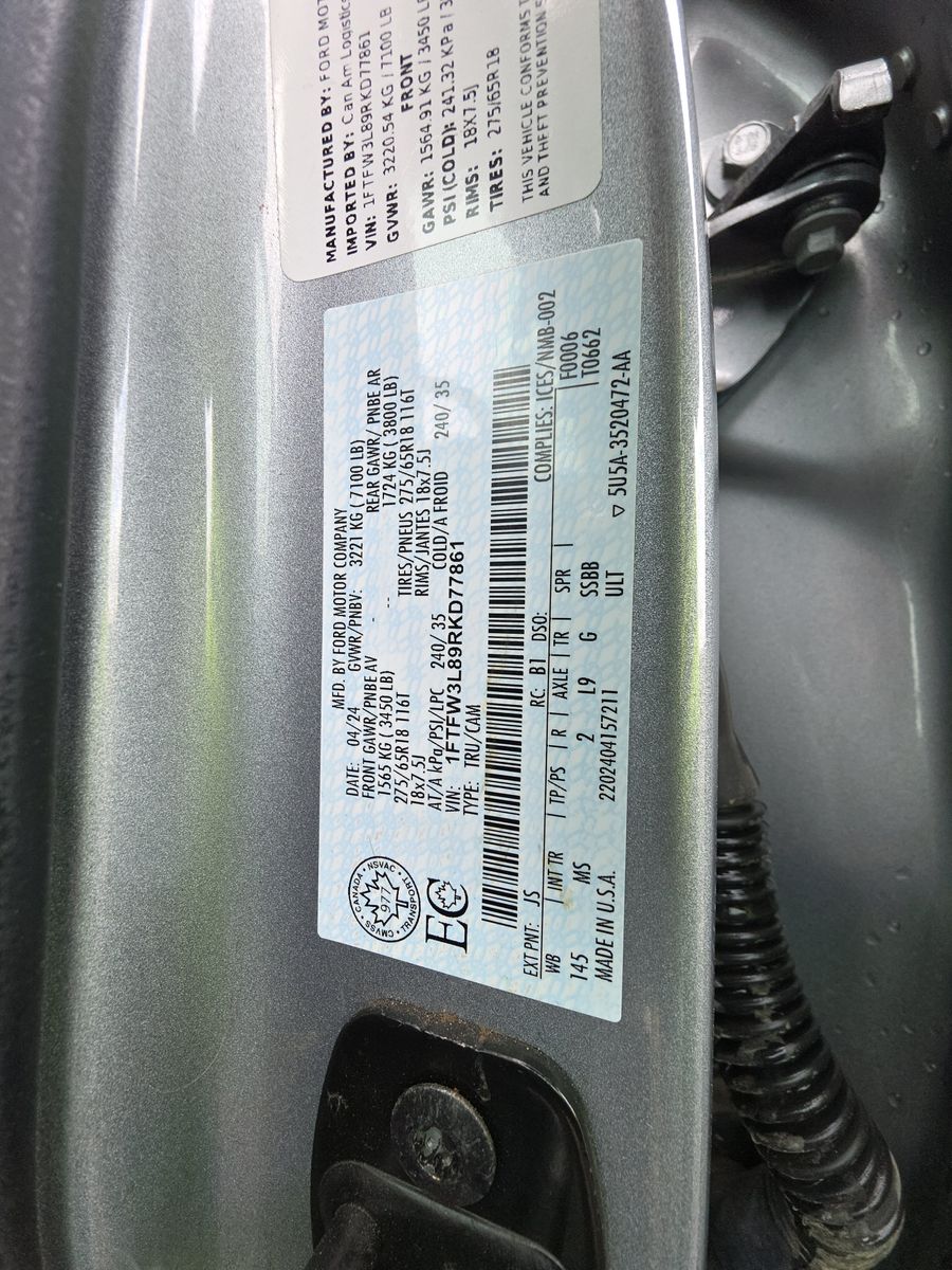 2024 Ford F-150 XLT AWD