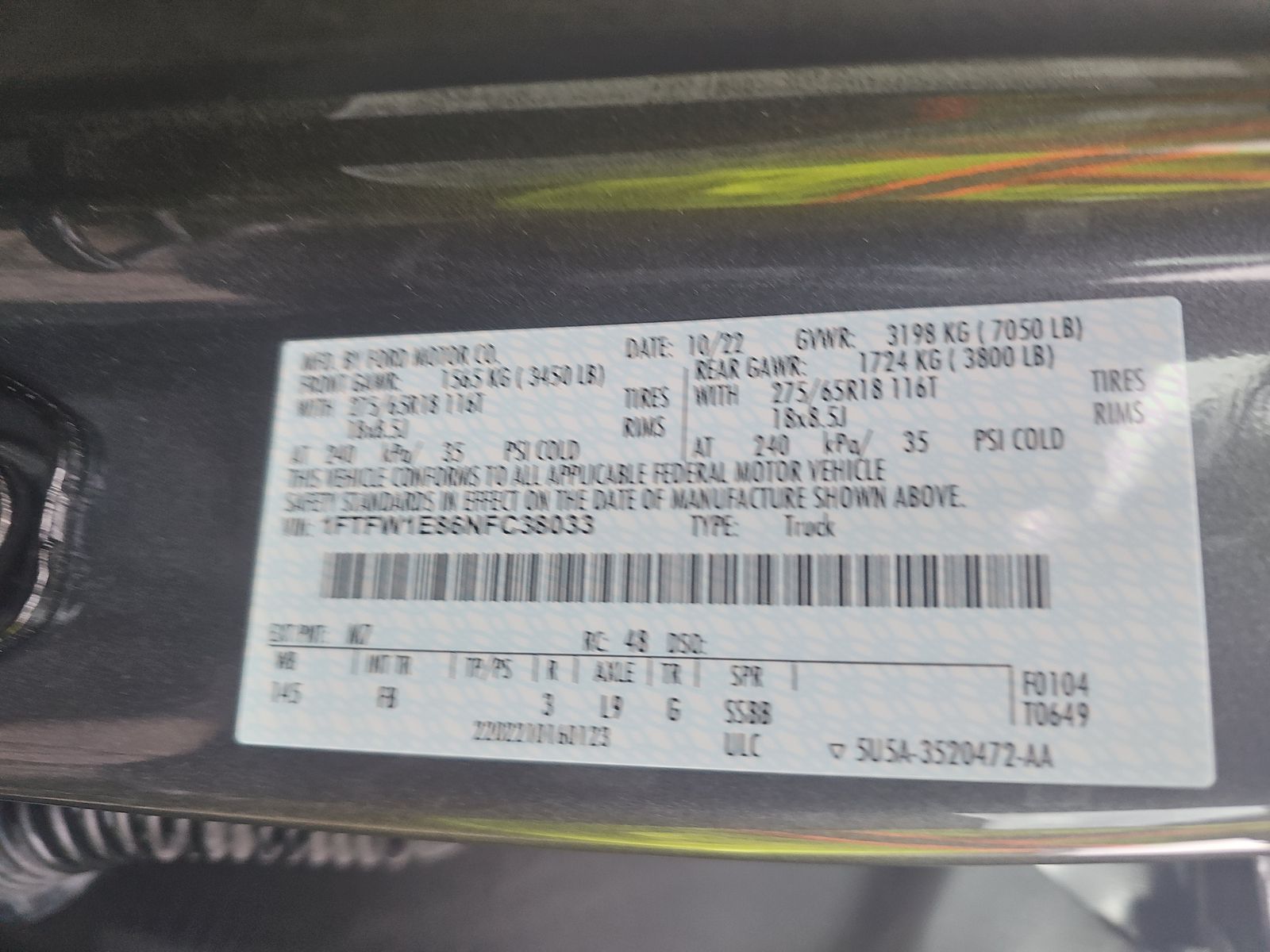 2022 Ford F-150 XLT AWD