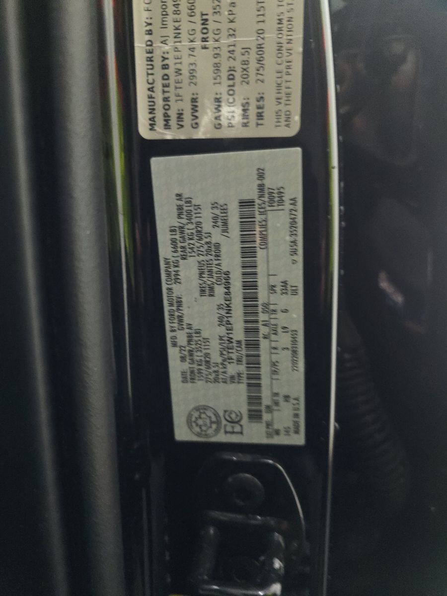 2022 Ford F-150 Lariat AWD